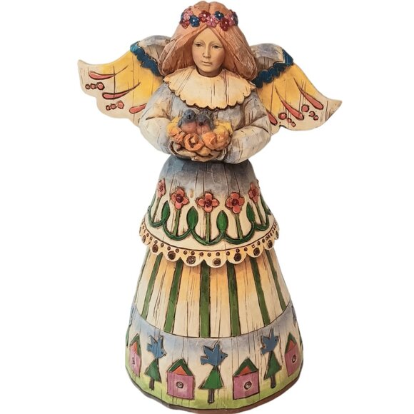 Jim Shore Other - SOLD - HeartWood Creek by Jim Shore "Angel Of Love" 108924 Figure 9"  EUC